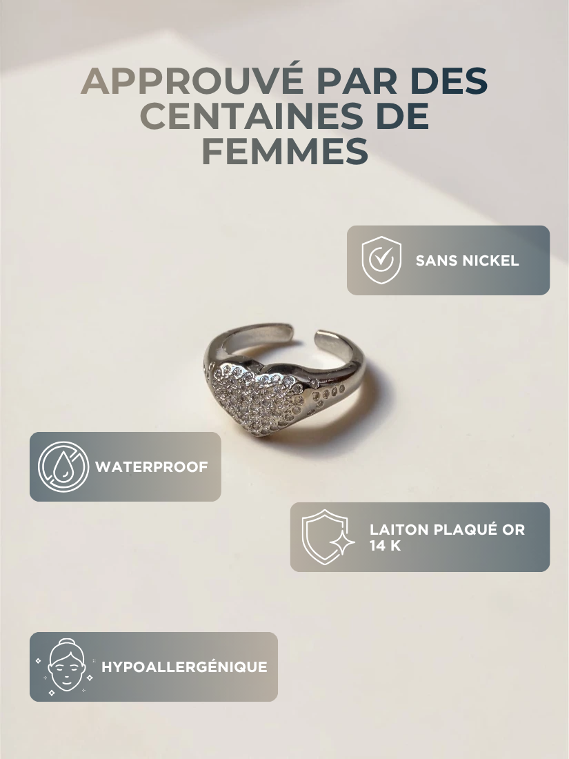 Bague Coeur - Petit doigt