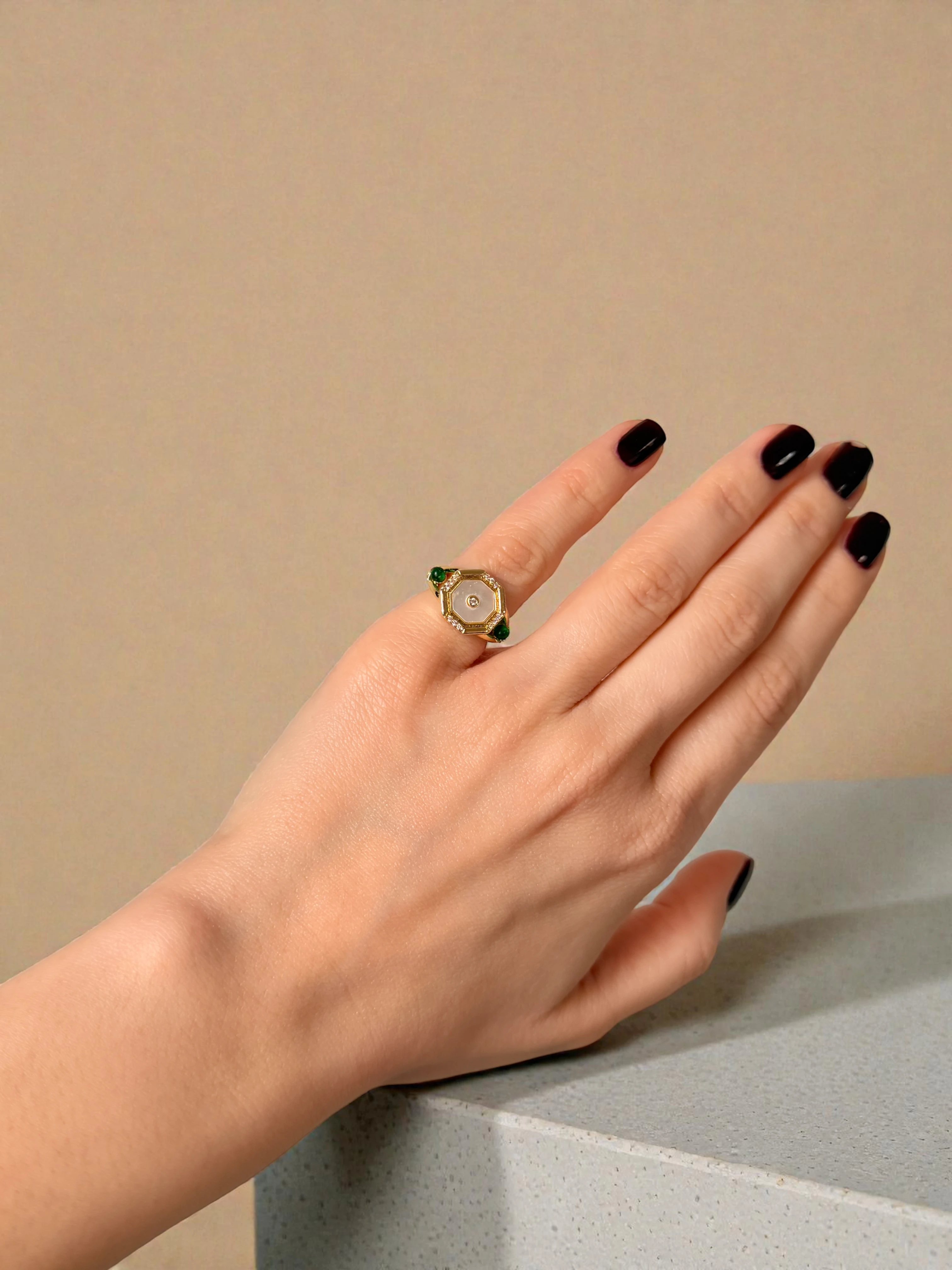 Ophélia ring - Pinky finger