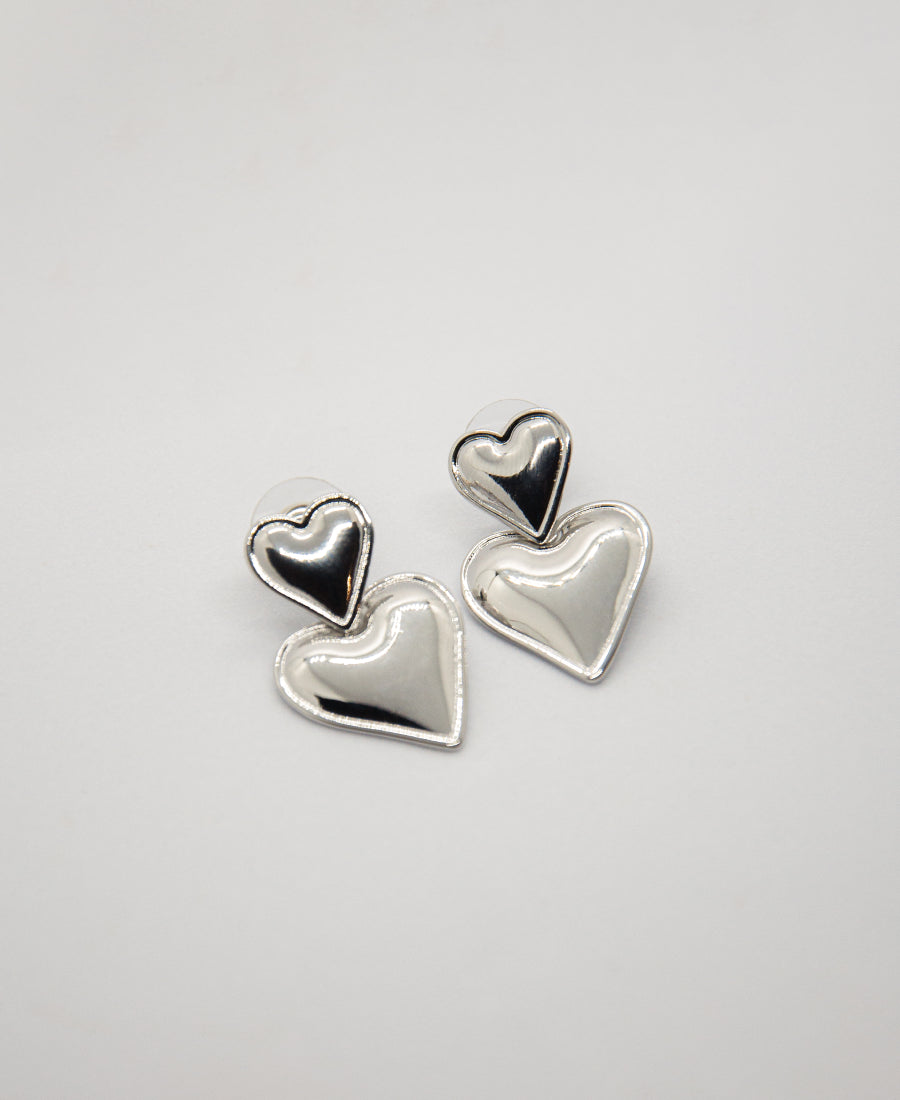 Boucles double cœur - Chloé