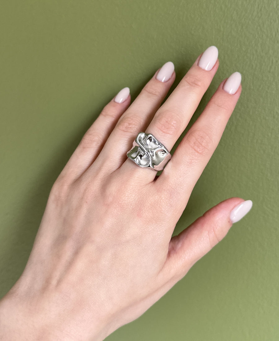 Bague design organique – Olympe