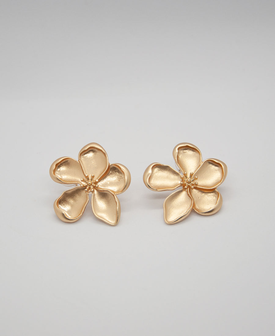 Boucles d’oreilles Magnolia - Boucles en forme de fleur délicate