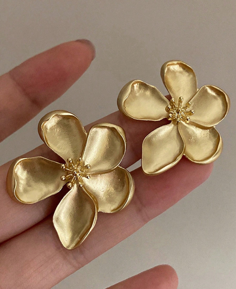 Boucles d’oreilles Magnolia - Boucles en forme de fleur délicate