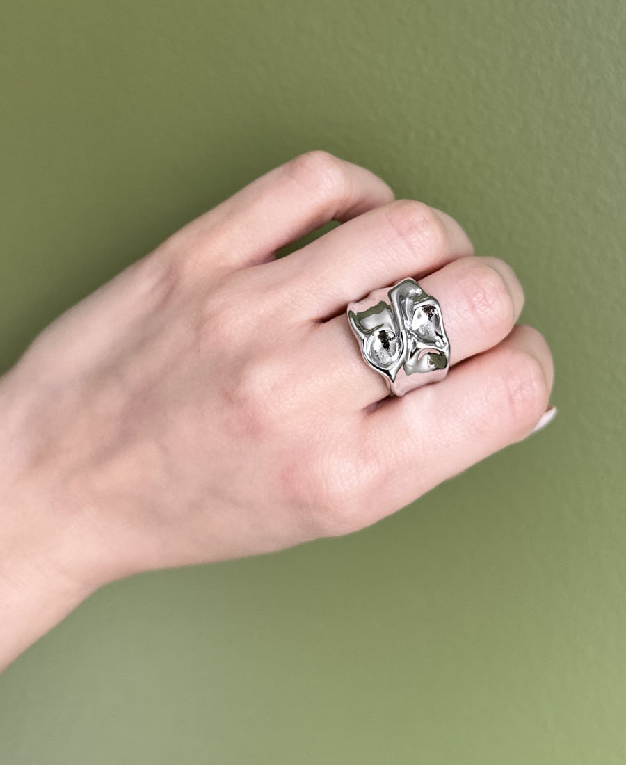 Bague design organique – Olympe