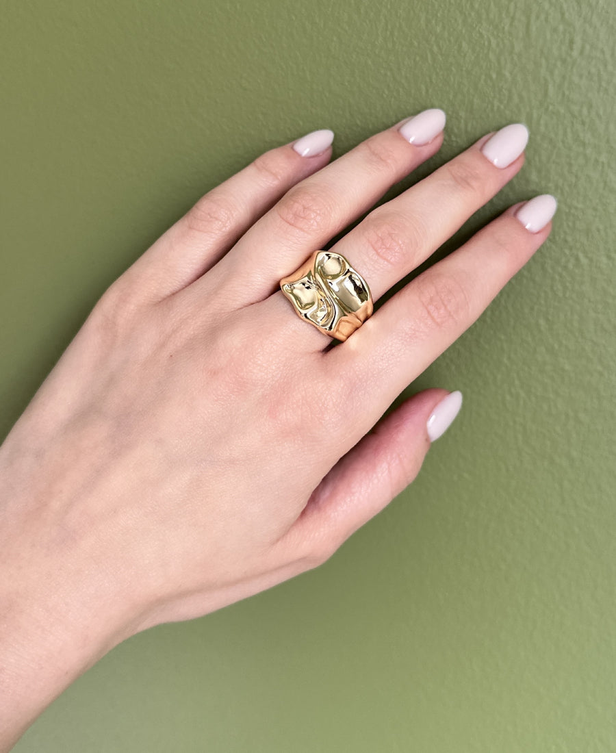 Bague design organique – Olympe