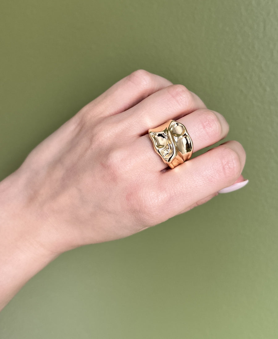 Bague design organique – Olympe
