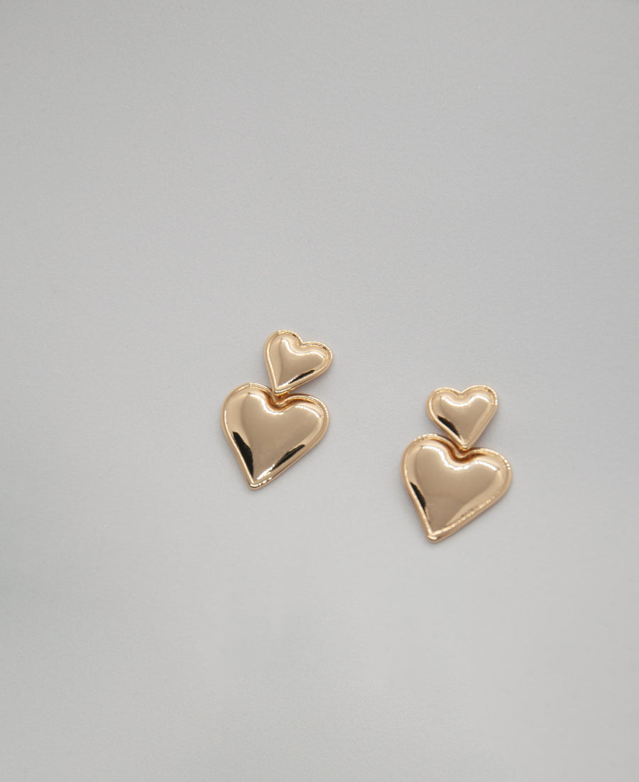 Boucles double cœur - Chloé