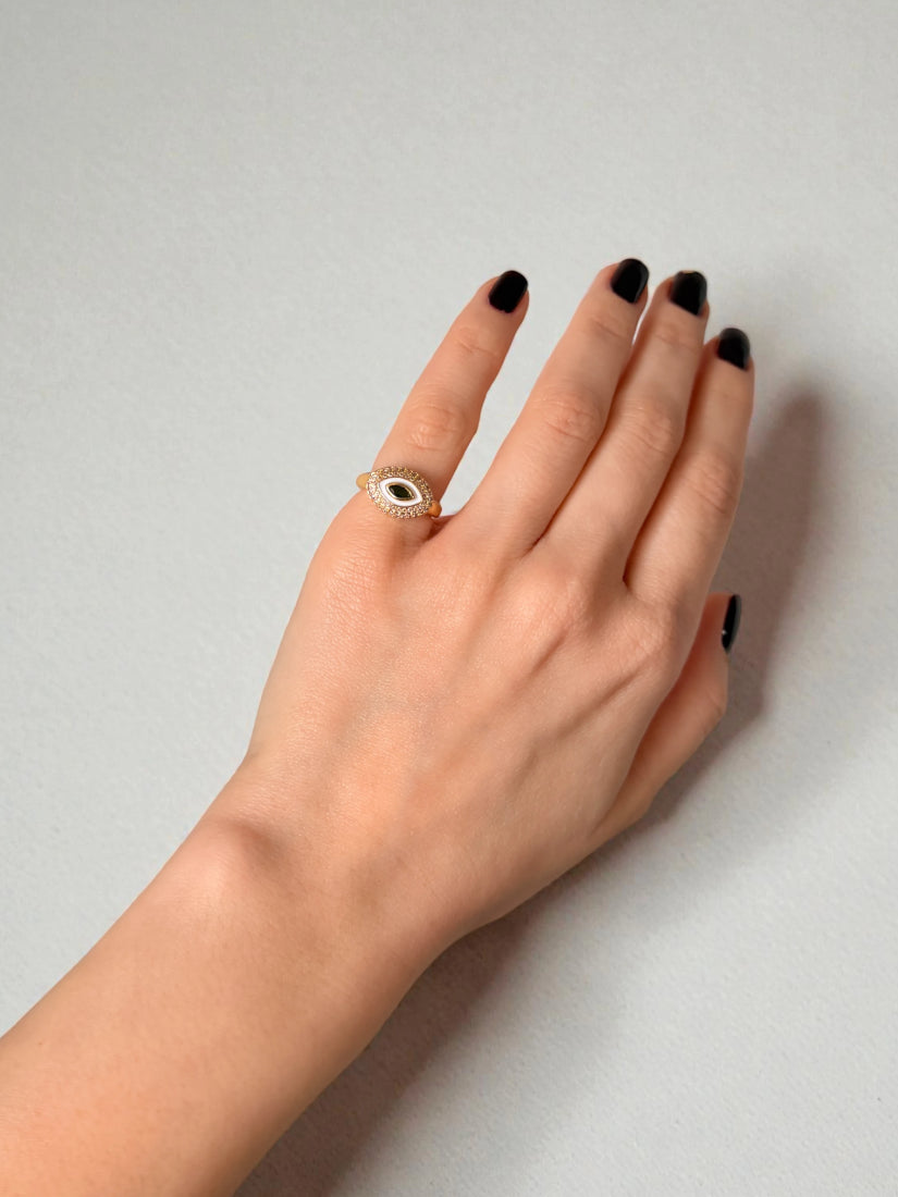 Sapphira Ring - Little Finger