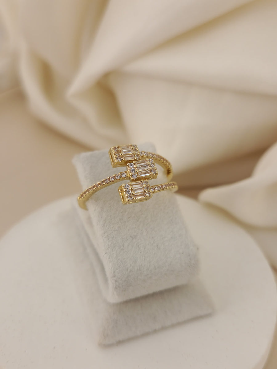Bague élégante en zirconium - Alizée