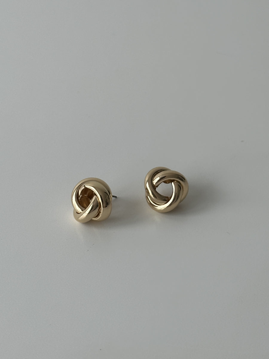 Boucle d'oreilles minimaliste en acier inoxydable - Yasemine