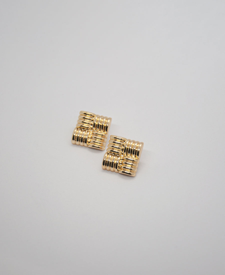Boucles d'oreilles dorées – Nell