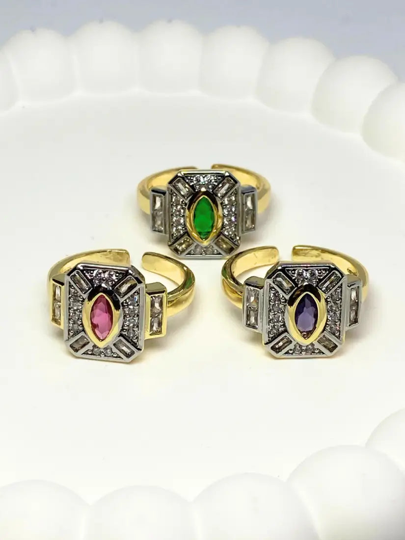 Bague Thalia - en trois couleurs