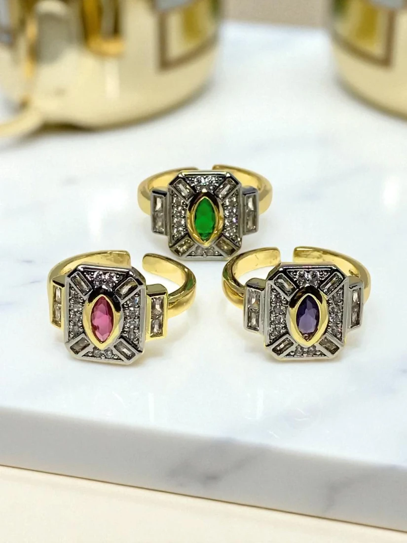 Bague Thalia - en trois couleurs