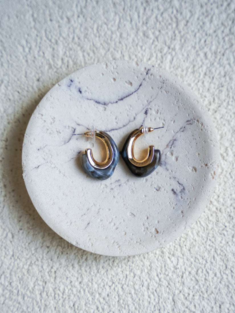 Boucles d’oreilles Kaléa – céramique colorée