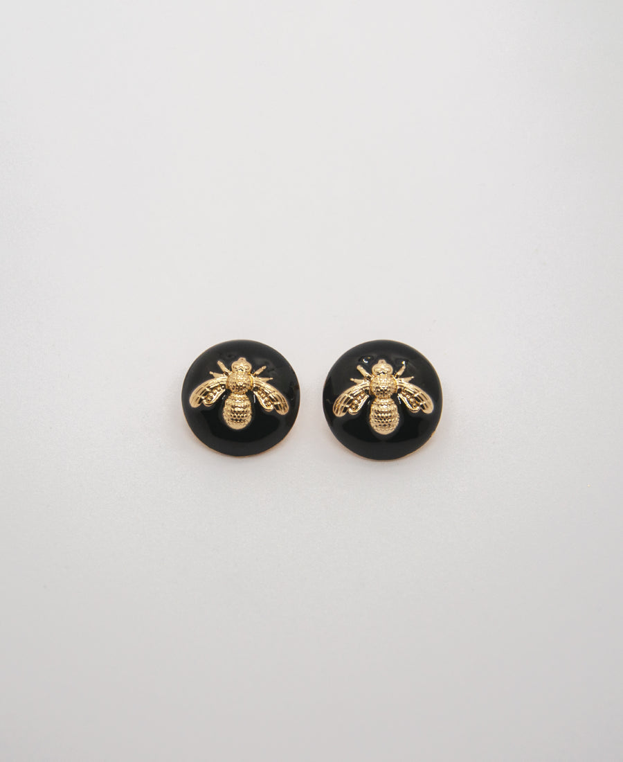 Boucles d’oreilles Maia - Boucles avec motif abeille détaillé